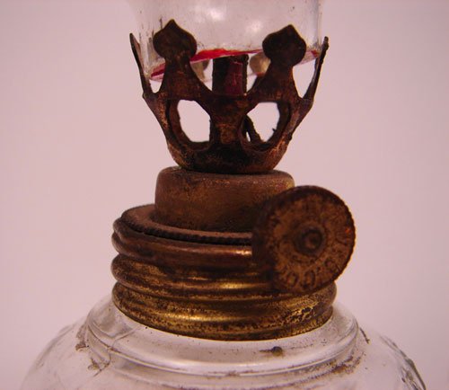Miniature Kerosene Advertising Lamp. CresoLene Va - 3