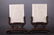 CHINESE WHITE JADE TABLE SCREEN, PAIR