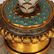 CHINESE PAIR OF CLOISONNE CANDLE STANDS - 2