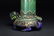 CHINESE SILVER ENAMEL SPINACH JADE CENSER - 5