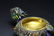 CHINESE SILVER ENAMEL SPINACH JADE CENSER - 8