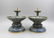 CHINESE PAIR OF CLOISONNE CANDLE STANDS