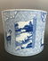BLUE WHITE PORCELAIN BRUSH POT, QING DYNASTY - 7