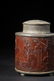 CHINESE REPUBLIC PERIOD BAMBOO TEA CADDY - 6