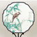 A Chinese Bird-and-flower Patterned Silk Round Fan - 3