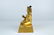 A Chinese Bronze Gilding Sitting Buddha Statue - 5