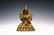 A Chinese Bronze Gilding Buddha Statue
