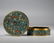 CHINESE CLOISONNE FOLIAGE COVER BOX, QING DYNASTY - 5