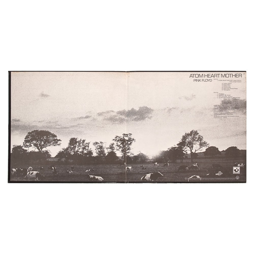 PINK FLOYD FULLY SIGNED "ATOM HEART MOTHER" - 3