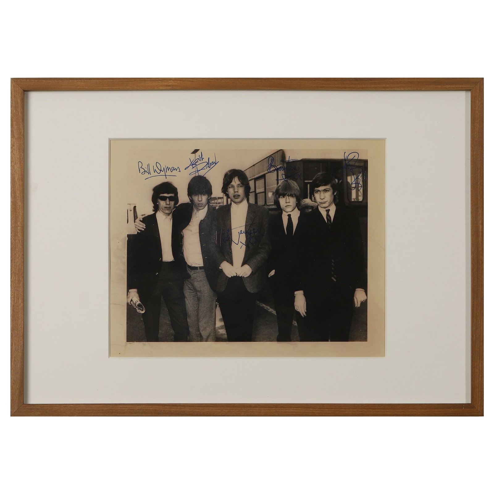 THE ROLLING STONES, SIGNED PHOTOGRAPH - 3