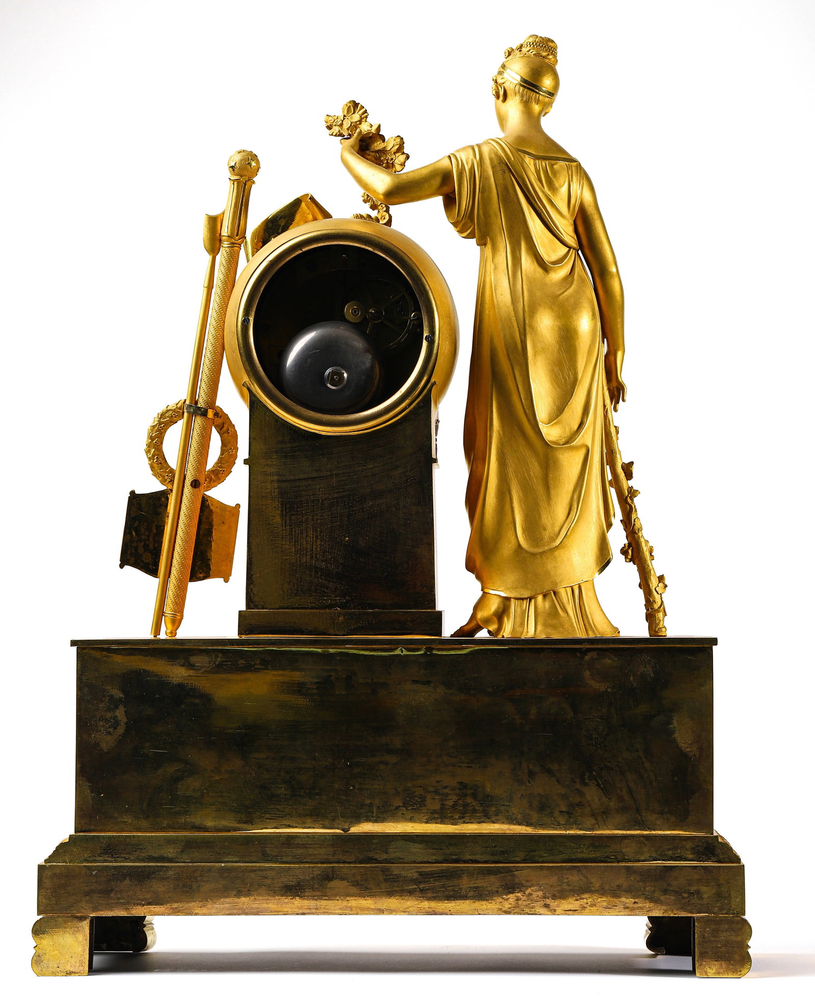 BRONZE-GILT CLOCK - 5