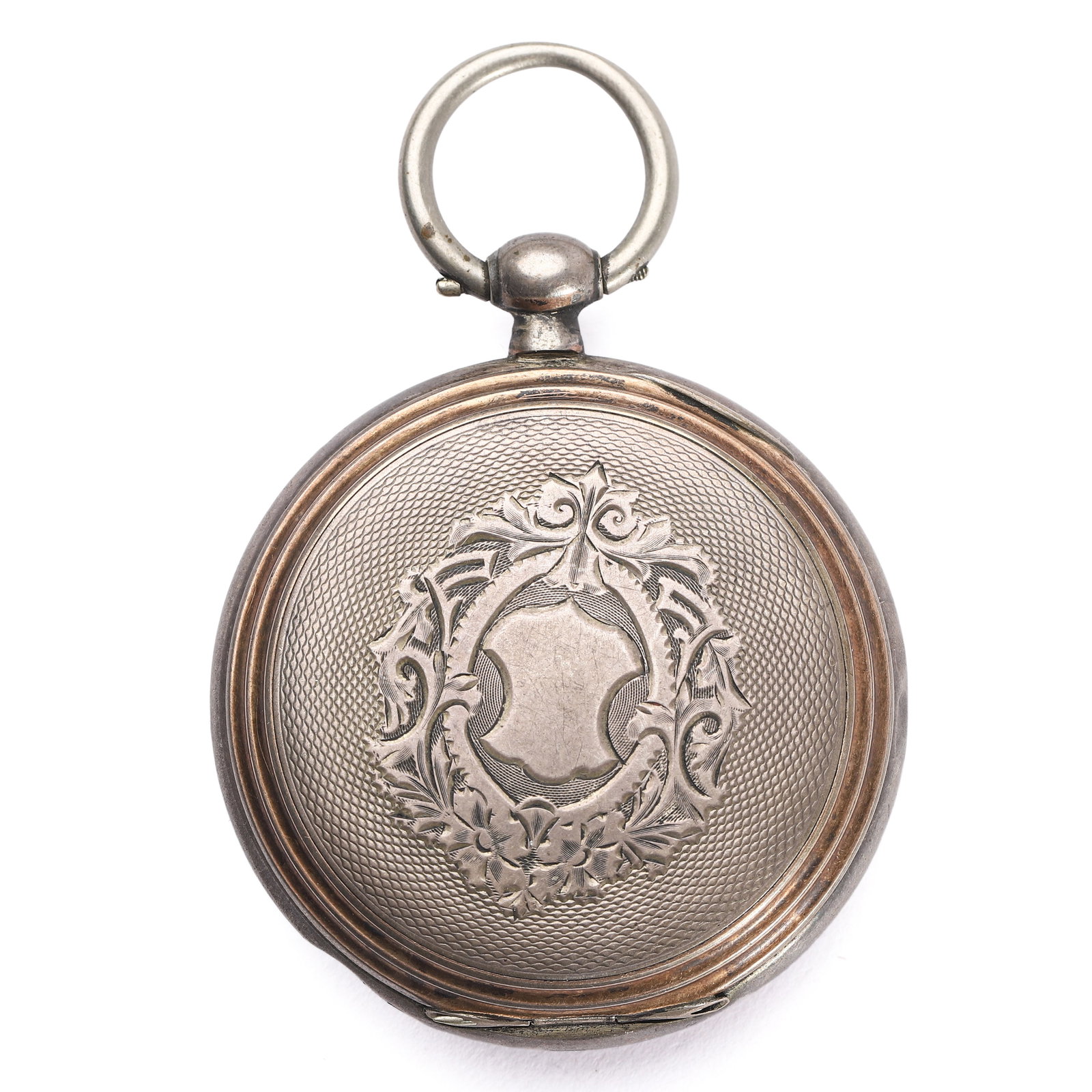 A SILVER POCKET WATCH, CIRCA EARLY 20TH CENTURY (1 of 6)