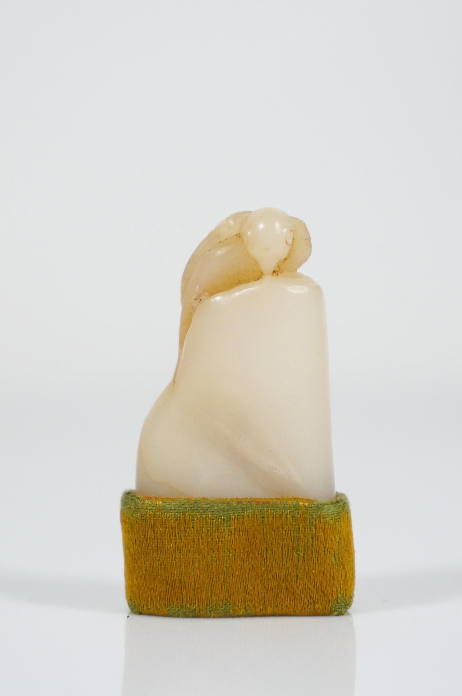 Chinese Soapstone Seal: height: 1.8in.