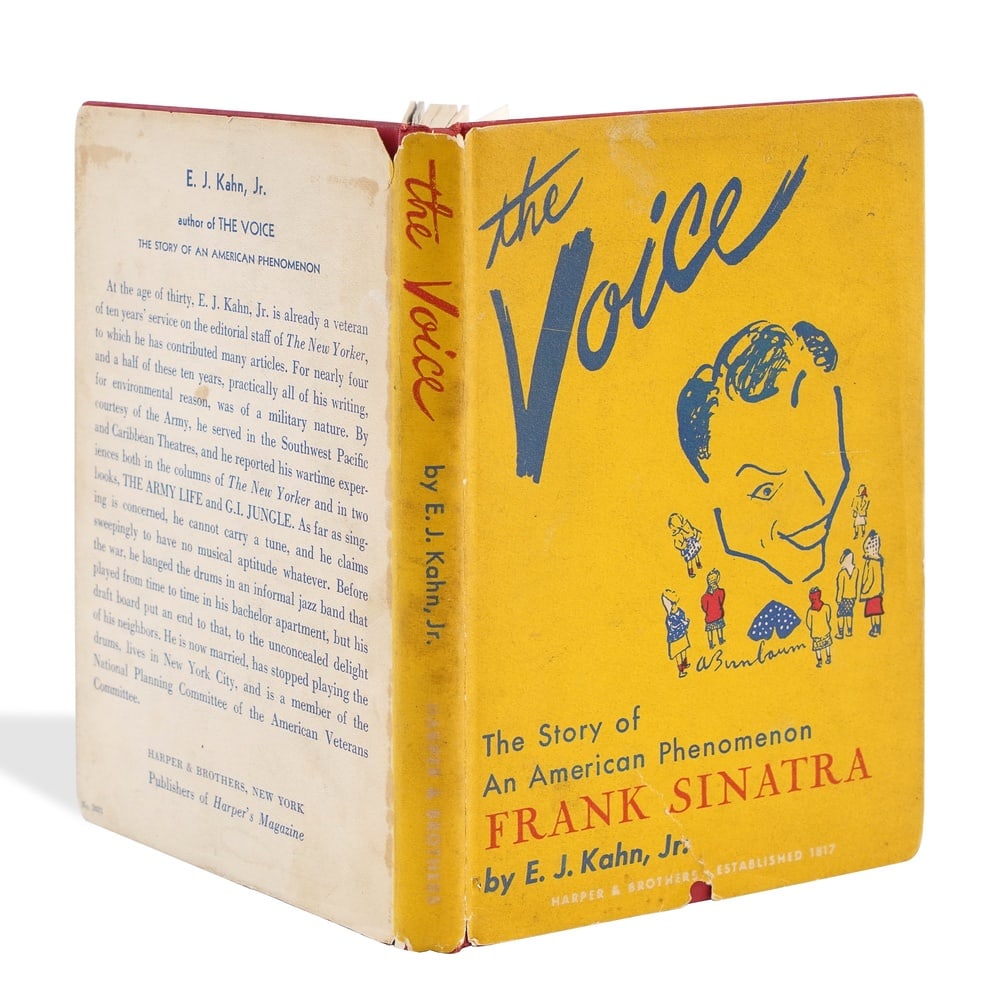 FRANK SINATRA SIGNED FIRST EDITION "THE VOICE" - 5