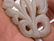 CHINESE SONG DYNASTY WHITE JADE CARVED FLOWER - 8
