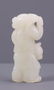 CHINESE QING DYNASTY WHITE JADE TOGGLE CARVED BOY - 2