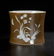 CHINESE QING DYNASTY SOY GLAZED BRUSH POT
