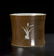 CHINESE QING DYNASTY SOY GLAZED BRUSH POT - 2