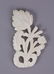 CHINESE SONG DYNASTY WHITE JADE CARVED FLOWER - 2