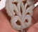 CHINESE SONG DYNASTY WHITE JADE CARVED FLOWER - 9