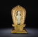 Chinese Hetian Jade Buddha With Gilt Bronze Seat - 5