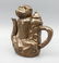 Chinese Soy Glazed Monkey Shape Tea Pot - 2