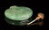 CHINESE JADEITE CARVED SNUFF BOTTLE - 4