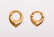 PAIR OF ANCIENT ROMAN GOLD EARRING - 2
