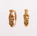 PAIR OF ANCIENT ROMAN GOLD EARRING WITH ANGELÂ - 2