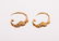 PAIR OF ANCIENT ROMAN GOLD EARRING WITH ANGELÂ - 4