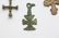 LOT OF 6 BYZANTINE BRONZE CROSS - 6