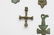 LOT OF 6 BYZANTINE BRONZE CROSS - 7