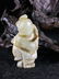 CHINESE CELADON JADE CARVED FIGURE OF BOY