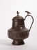 ANTIQUE ISLAMIC BRONZE PITCHER SILVER INLAY