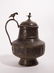 ANTIQUE ISLAMIC BRONZE PITCHER SILVER INLAY - 4