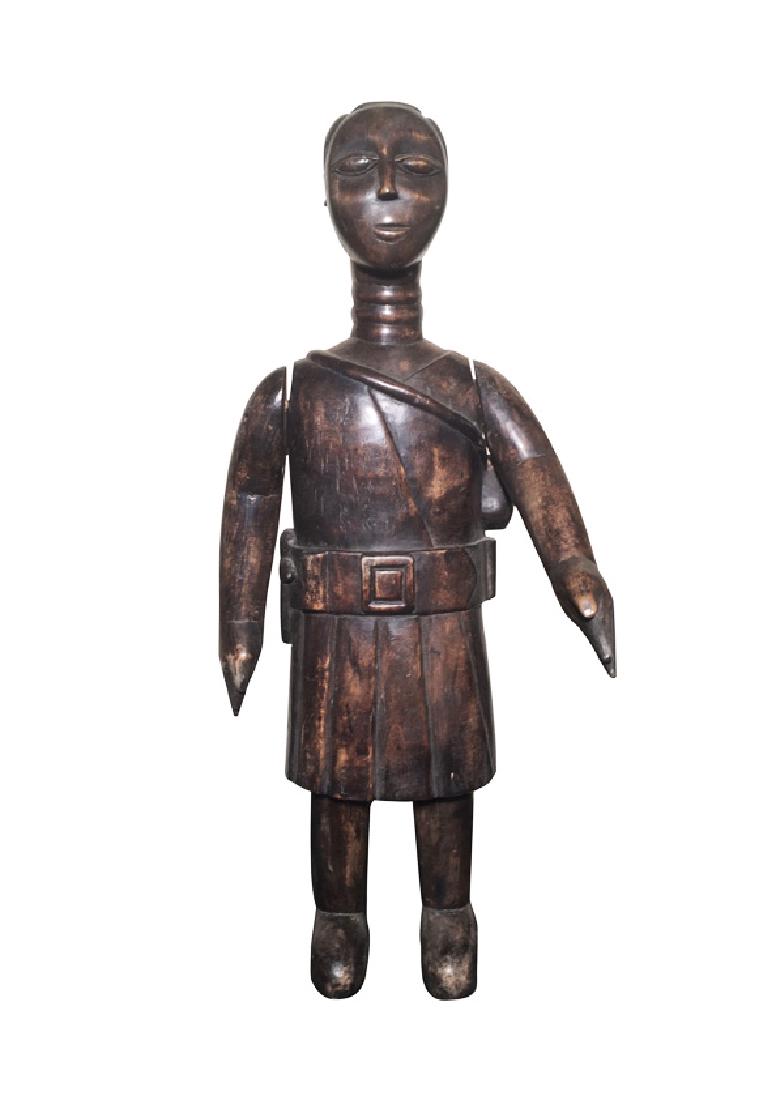 Ashanti Agni colonial figure, Ghana. African art (1 of 4)