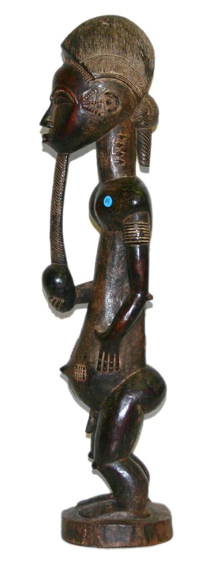 Baule male figure, Ivory Coast. African art (1 of 4)
