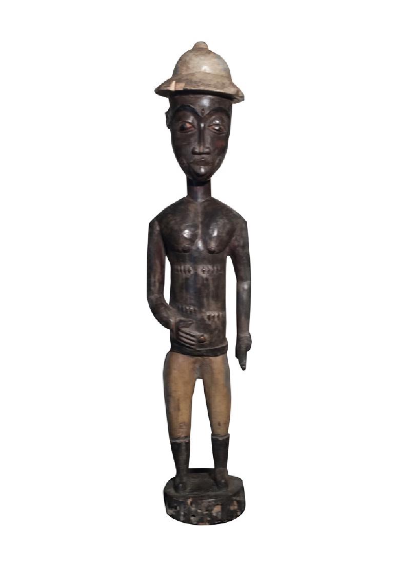 Baule colon figure, Ivory Coast. African art (1 of 4)