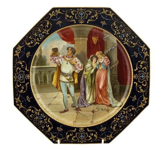 19TH CENTURY ROYAL VIENNA PLATE (1 of 1)