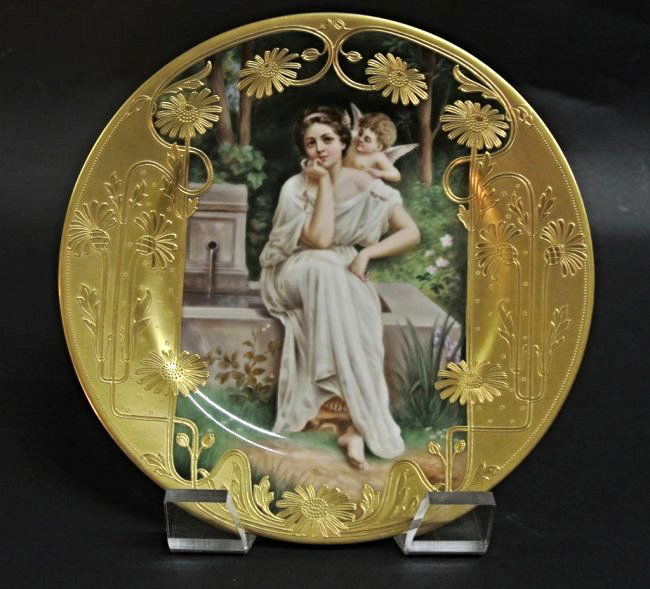 19TH CENTURY ROYAL VIENNA PORCELAIN PLATE (1 of 5)