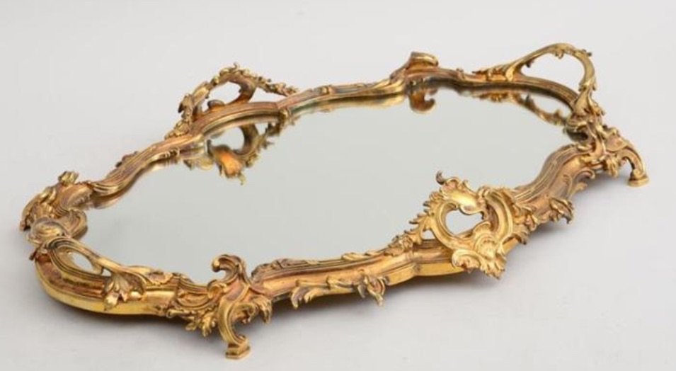 LOUIS XV STYLE DORE BRONZE SURTOUT DE TABLE CIRCA 1900 (1 of 1)