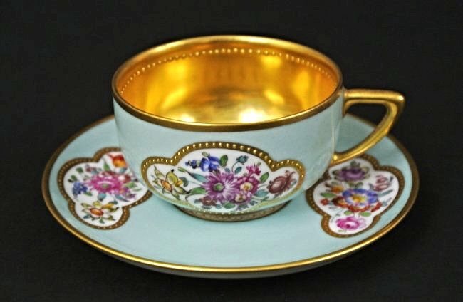 DRESDEN CUP AND SAUCER (1 of 4)