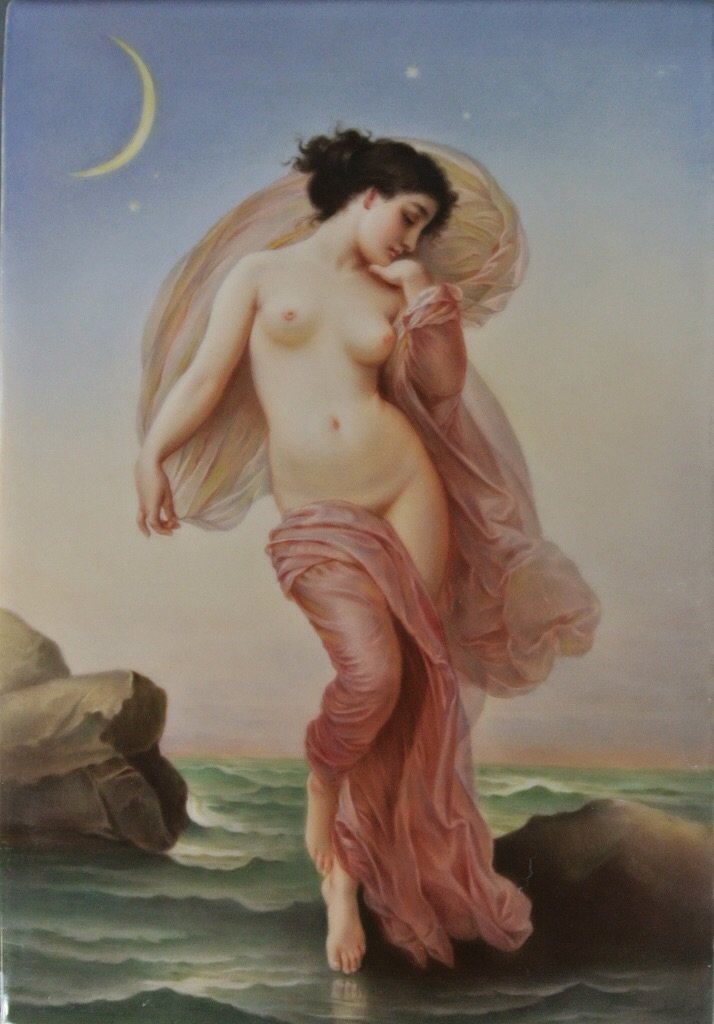 AN IMPOSING BERLIN KPM PORCELAIN PLAQUE (1 of 5)