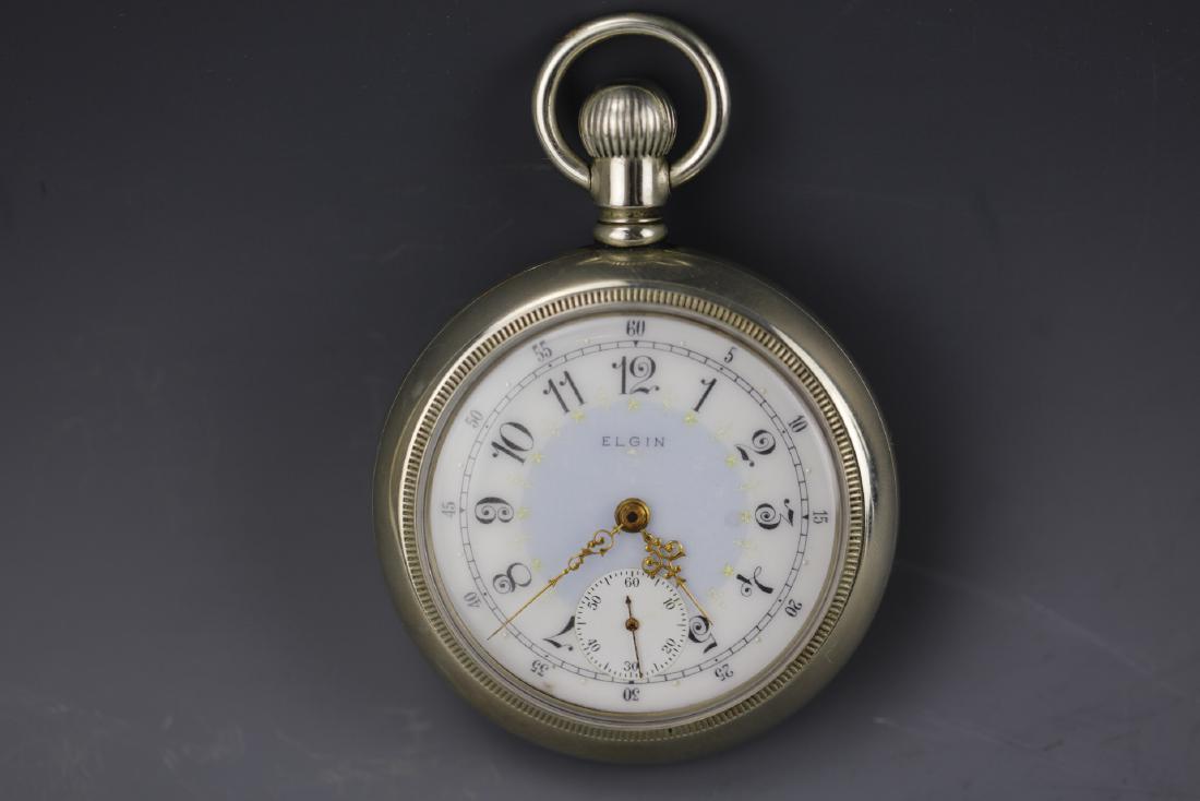 Vintage Westminster sterling silver hunter pocket watch (1 of 6)