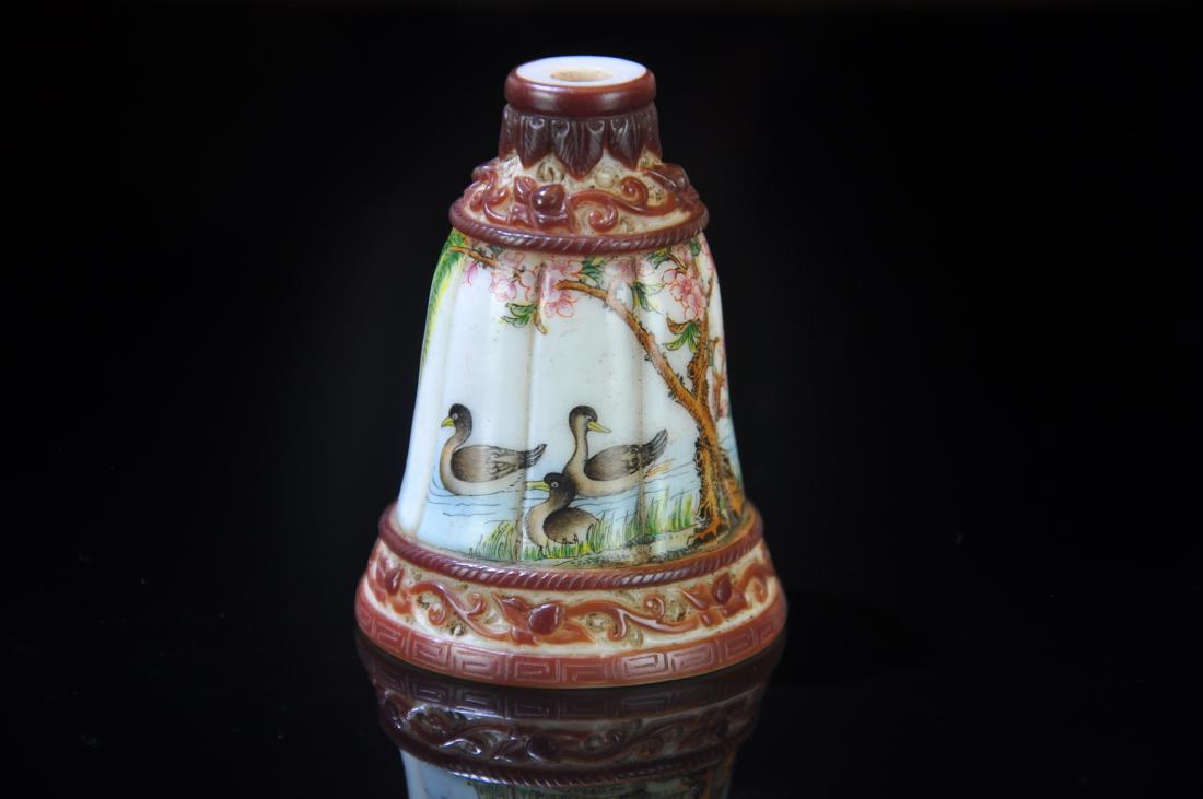 Qing Dynasty Peking Glass Cloisonne Bell (1 of 6)