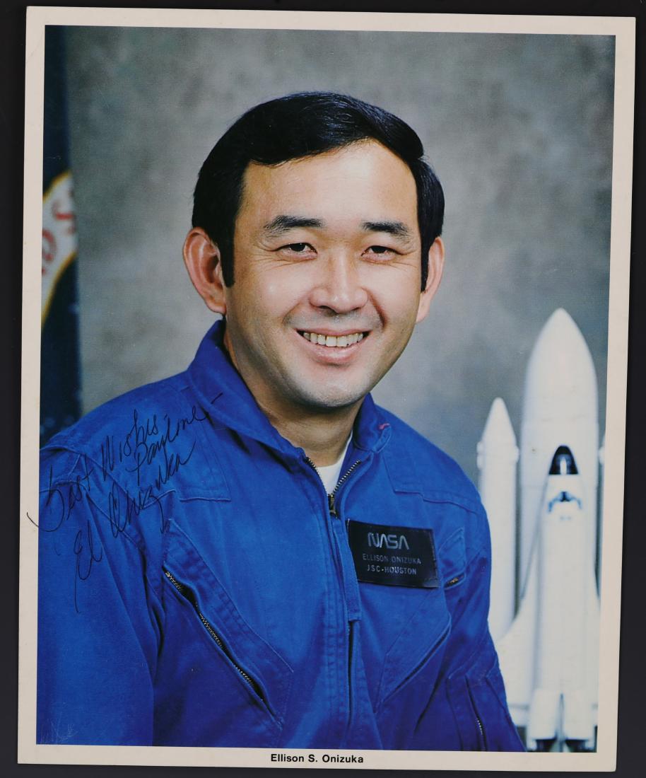 First Asian America Astronaut Ellison Onizuka Signed (1 of 3)