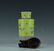 Yellow ground Floral Famille rose Porcelain Tea Vase - 4