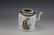 A Famille Rose Chinese Porcelain Teapot with Wooden - 4