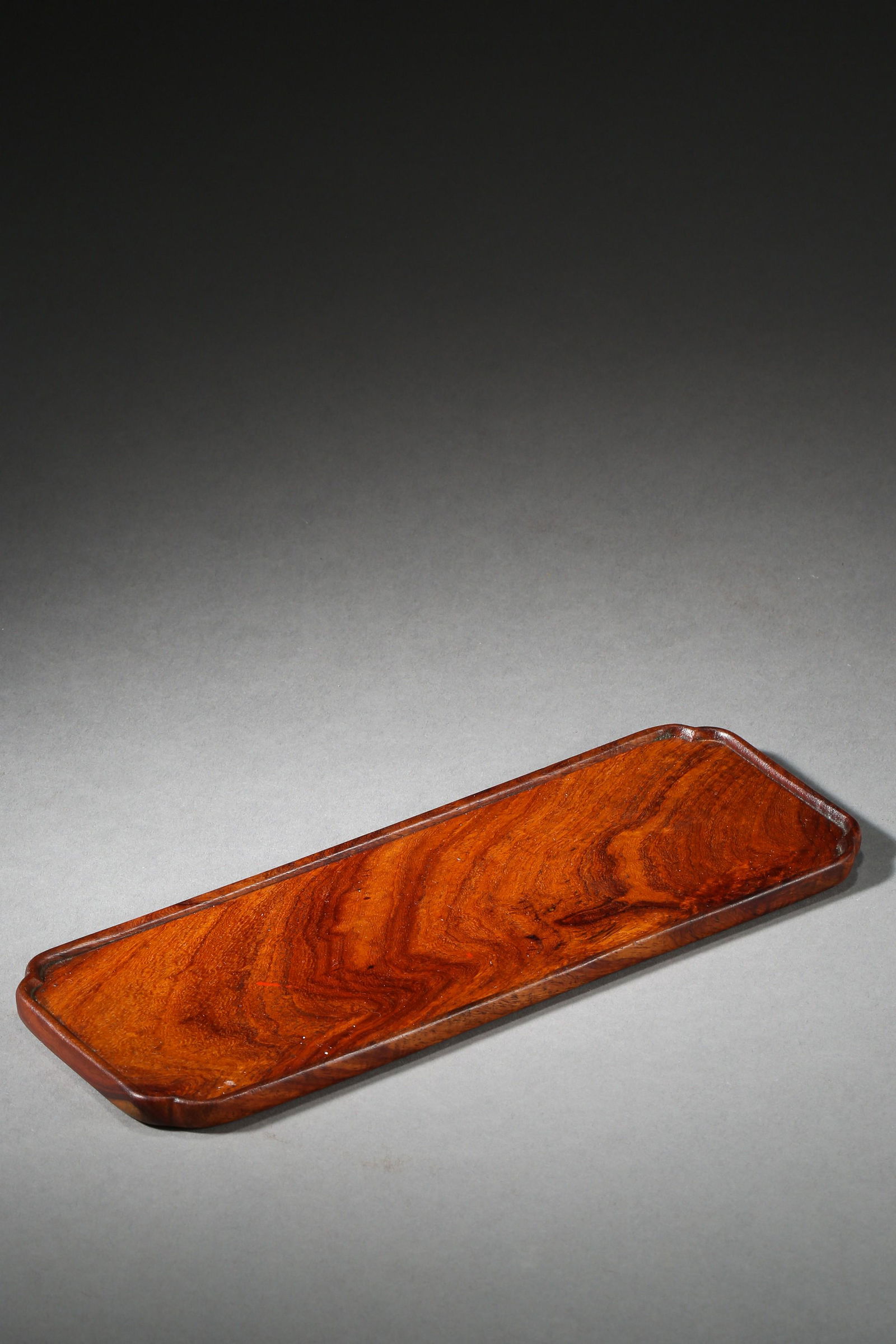 A Huanghuali Rectangular Plate of Qing Dynasty (1 of 6)