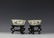 Two Famille Rose Porcelain Bowls with Base TongZhi Mark - 2